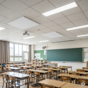 panel akustik ruang kelas